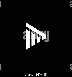 Modèle géométrique de symbole géométrique abstrait D géométrique vecteur éléments, logo géométrique minimal propre Illustration de Vecteur