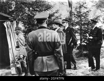 Négociations d'armistice entre la France et l'Allemagne à Compiègne.[traduction automatique] Banque D'Images