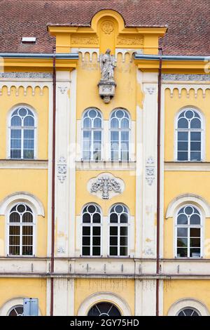 Vieille ville de Bilina, région d'Usti nad Labem, République tchèque Banque D'Images