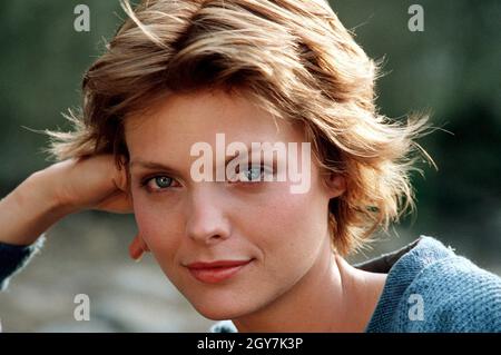 Ladyhawke année : 1985 Etats-Unis Directeur : Richard donner Michelle Pfeiffer Banque D'Images