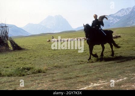 Ladyhawke année : 1985 Etats-Unis Directeur : Richard donner Rutger Hauer Banque D'Images