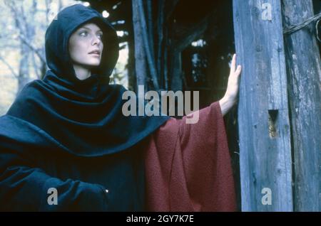 Ladyhawke année : 1985 Etats-Unis Directeur : Richard donner Michelle Pfeiffer Banque D'Images