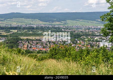 Ingelheim, Rhein, Allemagne pendant l'été Banque D'Images