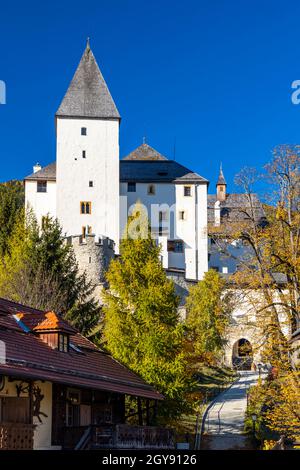 Château de Mauterndorf, quartier de Tamsweg, province de Salzbourg, Autriche Banque D'Images
