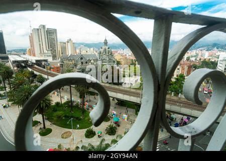 Medellin, Antioquia.Colombie - 06 octobre 2021.Panoramique de la ville.C'est une municipalité de Colombie, capitale du département d'Antioquia. Banque D'Images