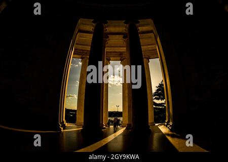 Thomas Jefferson Memorial. Lieu de tournage : Washington, DC Banque D'Images