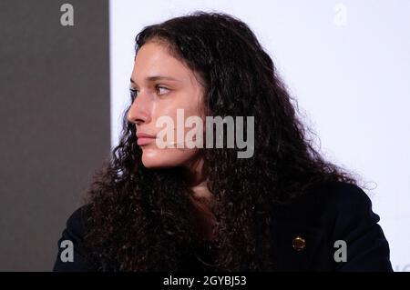 Trento, Trento, Italie, 07 octobre 2021,Cecilia Zandalasini pendant le Festival dello Sport 2021 - jeudi - Evénements Banque D'Images