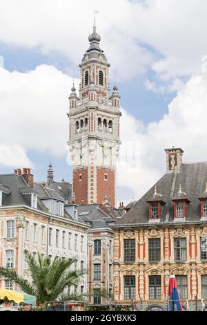 La Grand Place de Lille en France Banque D'Images