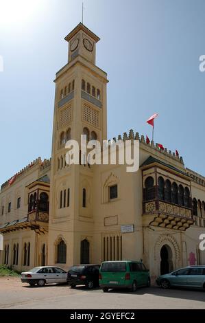La belle ville de Larache au Maroc Banque D'Images