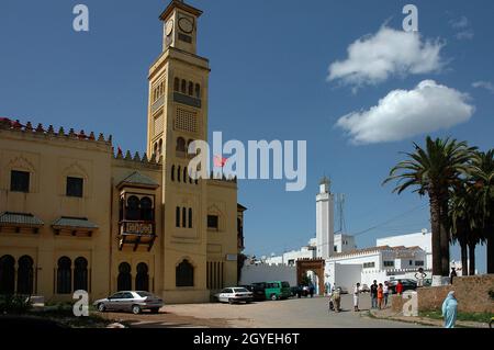 La belle ville de Larache au Maroc Banque D'Images