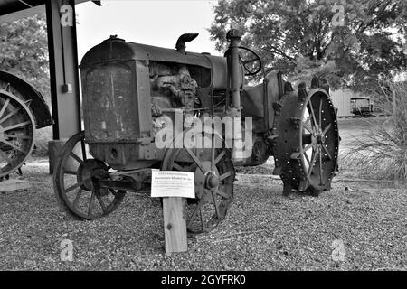 1937 International Harvester, modèle W30. Banque D'Images