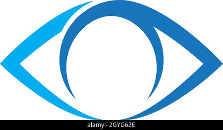 Logo Eye Care Vector Illustration de Vecteur