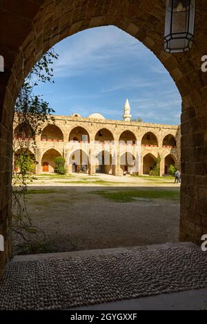 LIBAN, SUD LIBAN, SAIDA (SIDON), KHAN EL-FRANJ (CARAVANSERAI DES FRANÇAIS) Banque D'Images