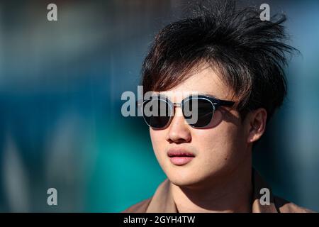 Istanbul, Turquie.08 octobre 2021.Yuki Tsunoda (JPN) AlphaTauri.Championnat du monde de Formule 1 08.10.2021, Rd 16, Grand Prix de Turquie, Istanbul, Turquie,Journée d'entraînement.Le crédit photo doit être lu : images XPB/Press Association.Crédit : XPB Images Ltd/Alamy Live News Banque D'Images