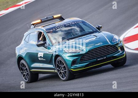 Tuzla, Turquie.08 octobre 2021.Tuzla, Turquie.8 octobre 2021 : Parc d'Istanbul, à Tuzla, Turquie.8 octobre 2021 : Tuzla, Turquie.8 octobre 2021 : Aston Martin DBX, voiture de F1 médicale pendant le Grand Prix de Formule 1 Rolex Turque 2021, 16e tour du Championnat du monde de Formule 1 2021 de la FIA du 8 au 10 octobre 2021 sur le Parc d'Istanbul, à Tuzla, Turquie - photo François Flamand / DPPI crédit :DPPI Media/Alamy Live News crédit: DPPI Media/Alamy Live News crédit: DPPI Media/Alamy Live News Banque D'Images