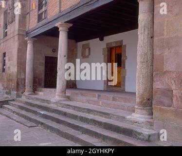 CASA CONSISTORIAL.Lieu: AYUNTAMIENTO.CARTES.Cantabrie.ESPAGNE. Banque D'Images