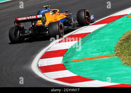 Istanbul, Turquie.08 octobre 2021.Lando Norris (GBR) McLaren MCL35M.Championnat du monde de Formule 1 08.10.2021, Rd 16, Grand Prix de Turquie, Istanbul, Turquie,Journée d'entraînement.Le crédit photo doit être lu : images XPB/Press Association.Crédit : XPB Images Ltd/Alamy Live News Banque D'Images