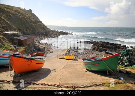 Cape Cornwall, Penzance, Cornwall Banque D'Images