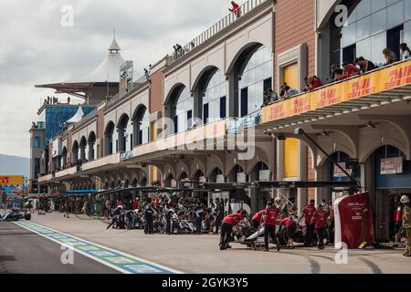 Istanbul, Turquie.08 octobre 2021.Grand Prix de Turquie, vendredi 8 octobre 2021.Istanbul, Turquie.Crédit : James Moy/Alay Live News Banque D'Images