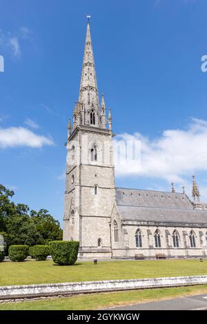 L'église de marbre à Bodelwyddan, dans le nord du pays de Galles Banque D'Images