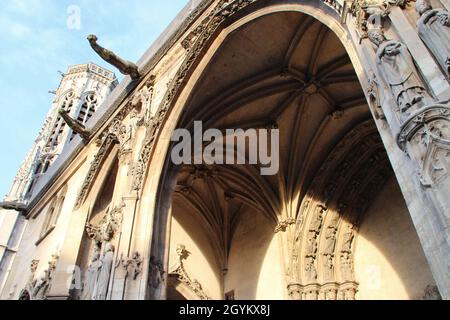 église saint-germain-l'auxerrois à paris (france) Banque D'Images