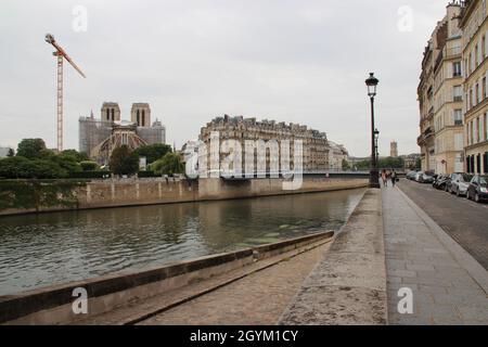 quais et seine à paris (france) Banque D'Images