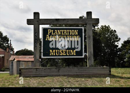 Musée de l'agriculture de l'Arkansas, Scott Arkansas. Banque D'Images