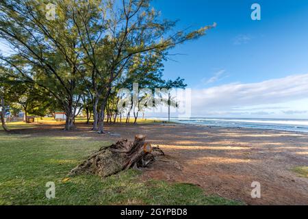 Plage de Saint Pierre à la Réunion Banque D'Images