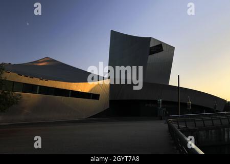 The Imperial War Museum North, Trafford Wharf, Manchester, Lancashire, Angleterre,ROYAUME-UNI Banque D'Images