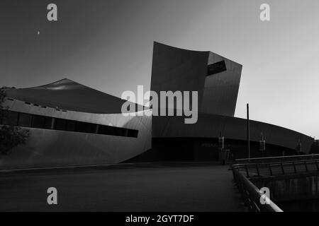 The Imperial War Museum North, Trafford Wharf, Manchester, Lancashire, Angleterre,ROYAUME-UNI Banque D'Images