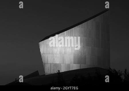 The Imperial War Museum North, Trafford Wharf, Manchester, Lancashire, Angleterre,ROYAUME-UNI Banque D'Images