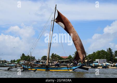 Voiliers de pêche au sri lanka Banque D'Images