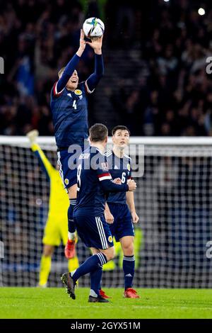 Hampden Park, Glasgow, Royaume-Uni.9 octobre 2021.Qualification de football de la coupe du monde de la FIFA, Ecosse contre Israël ; Credit: Action plus Sports/Alamy Live News Banque D'Images