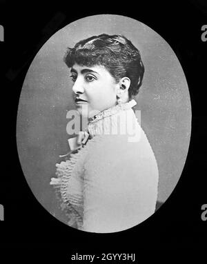 Adelina Patti, époque victorienne Banque D'Images