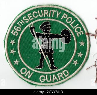 Patch 56th police de sécurité US Air Force Vietnam Banque D'Images