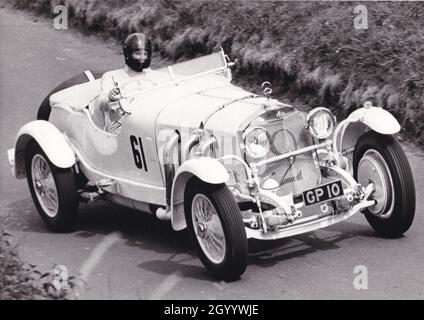 1930 Mercedes-Benz 36/220 SS (GP 10) - Brooklands ? Banque D'Images