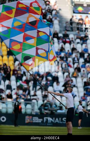 Turin, Italie.10 octobre 2021. Lors de la Ligue des Nations de l'UEFA, troisième place du match de football entre l'Italie et la Belgique le 10 octobre 2021 au stade Allianz de Turin, Italie - photo Nderim Kacili/DPPI crédit: DPPI Media/Alay Live News Banque D'Images