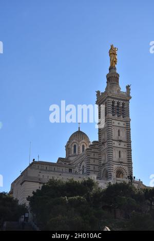 Visite des monuments de Marseille, quartier des paniers en 2021 Banque D'Images