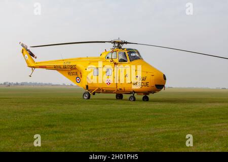 L'hélicoptère à vent tourbillonnant de Westland était une version britannique construite sous licence du Sikorsky S-55/H-19 Chickasaw des États-Unis.Il est principalement servi avec le Royal Nav Banque D'Images