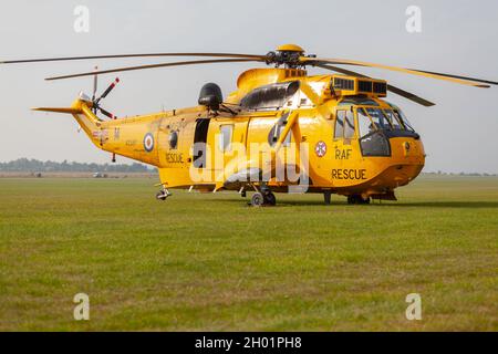 Le Sea King WS-61 de Westland est une version britannique sous licence de l'hélicoptère S-61 Sikorsky américain du même nom, construit par l'hélicoptère Westland Banque D'Images