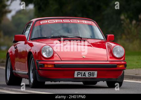 1979 rouge Porsche 911 Banque D'Images