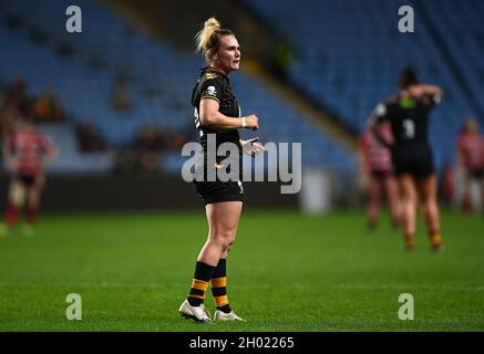 Coventry, Royaume-Uni.10 octobre 2021.Allianz Premier 15s Womens rugby.Coventry Building Society Arena.Coventry.Megan Jones (Wasps).Credit: Sport en images/Alamy Live News Banque D'Images