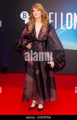 Londres, Royaume-Uni - 9 octobre 2021 : Krysty Wilson-Cairns participe à la première « The Last Night in Soho » au Royaume-Uni lors du 65e BFI London film Festival Banque D'Images