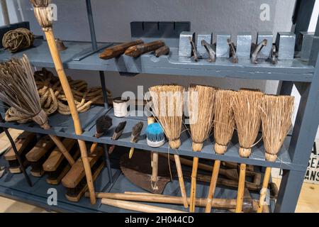 Casa da Memória da N2 musée dédié à la route nationale N2 qui s'étend sur toute la longueur du Portugal, du nord au sud Banque D'Images