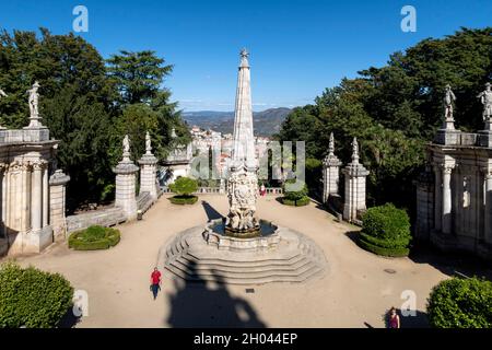 Santuário de nossa senhora dos remedios, Lamego Banque D'Images