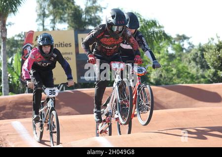 BMX Racing National USA Riders Banque D'Images