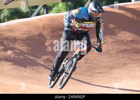 BMX Racing National USA Riders Banque D'Images