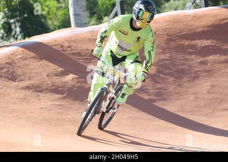 BMX Racing National USA Riders Banque D'Images