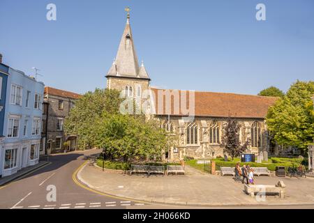 All Saints Church, High Street Maldon Essex Banque D'Images