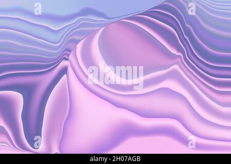 arrière-plan ondulé abstrait dans des couleurs pastel Banque D'Images